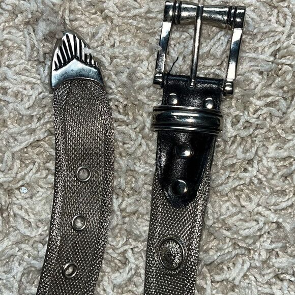 Gorgeous Vintage Donna Katz Mesh Metal Belt - Picture 6 of 11